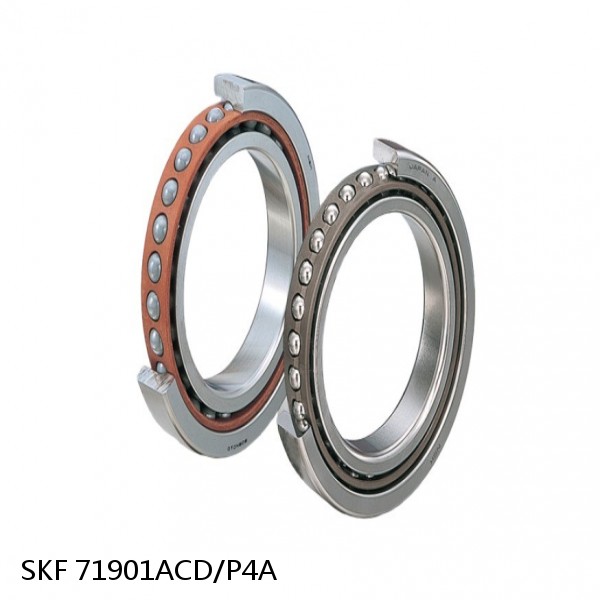 71901ACD/P4A SKF Super Precision,Super Precision Bearings,Super Precision Angular Contact,71900 Series,25 Degree Contact Angle
