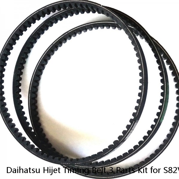 Daihatsu Hijet Timing Belt 3 Parts Kit for S82V S83V EF Water Pump Alt Belt NEW