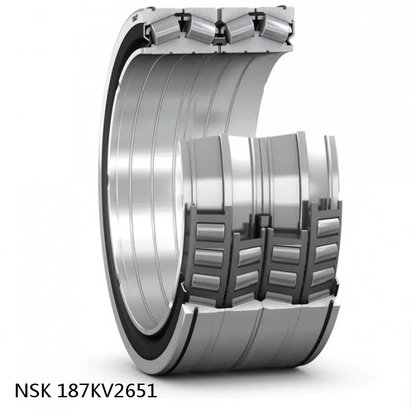 187KV2651 NSK Four-Row Tapered Roller Bearing #1 small image