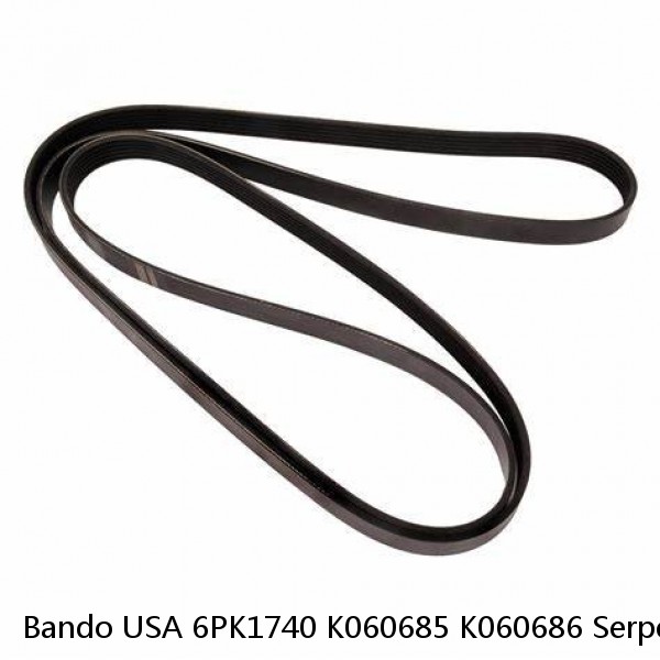 Bando USA 6PK1740 K060685 K060686 Serpentine Drive Belt   #1 image