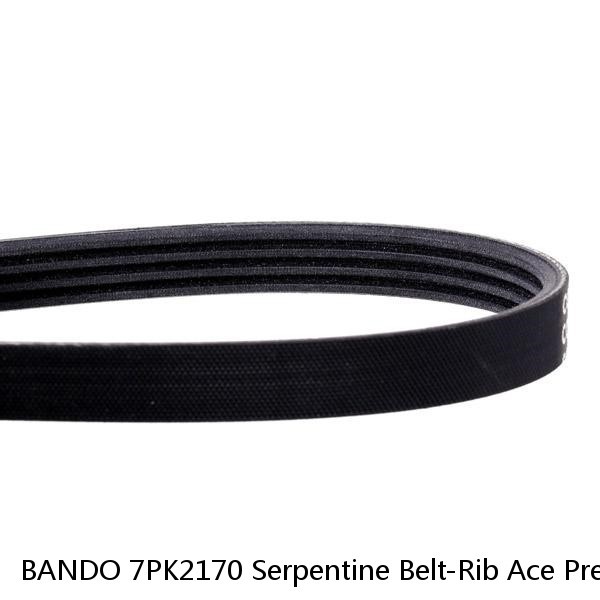 BANDO 7PK2170 Serpentine Belt-Rib Ace Precision Engineered V-Ribbed Belt #1 image